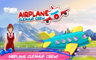 Airplane Holiday Cleanup & Wash Crew Affiche