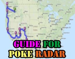 Map Poke Radar : Vision Guide Cartaz