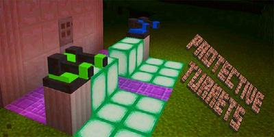 Addon Protective Turrets MCPE poster