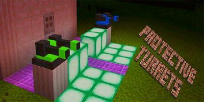 Addon Protective Turrets MCPE plakat