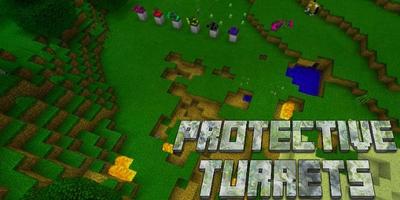 Addon Protective Turrets MCPE capture d'écran 2