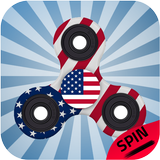USA Fidget Spinner Toy icon