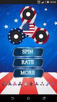 USA Fidget Spinner Toy poster