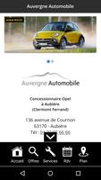 Auvergne Automobile plakat