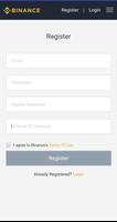 Binance Exchange تصوير الشاشة 2