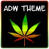 Color Rasta Reggae ADWTheme-icoon