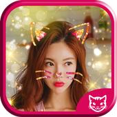 Cat face filters Photo&amp;sticker icon