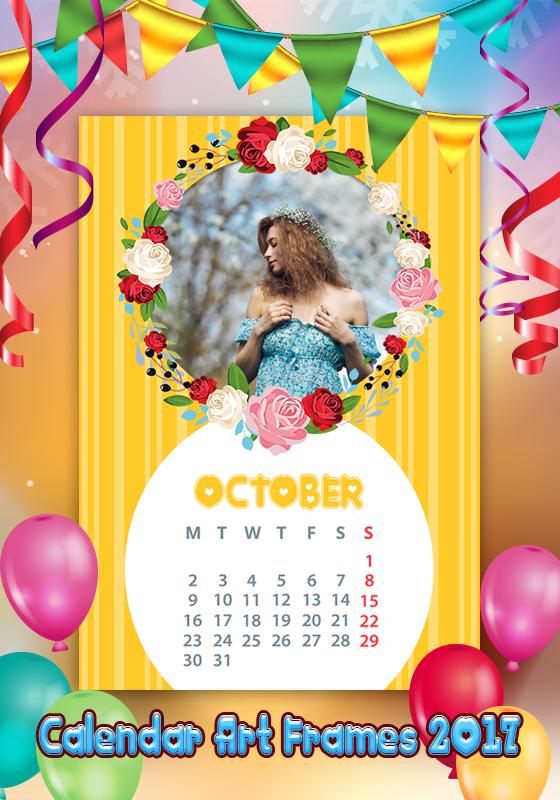 กรอบรูปสวยๆ กรอบรูปปฏิทิน 2017 for Android - APK Download