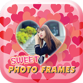 Sweet strawberry Photo Frames icon