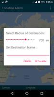 برنامه‌نما Location Alarm عکس از صفحه