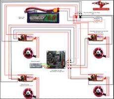 wiring diagram drone racing simulator quadcopter Ekran Görüntüsü 1