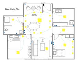 simple house wiring diagram examples ảnh chụp màn hình 2