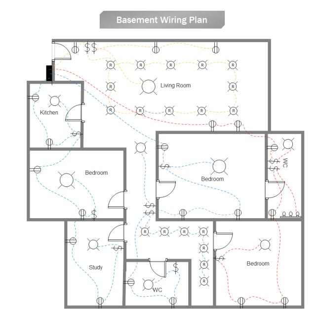 simple house wiring diagram examples for Android APK 