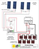 sơ đồ dây điện mặt trời ảnh chụp màn hình 2