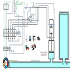 star delta wiring diagram icône