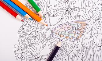 Coloring Book Affiche