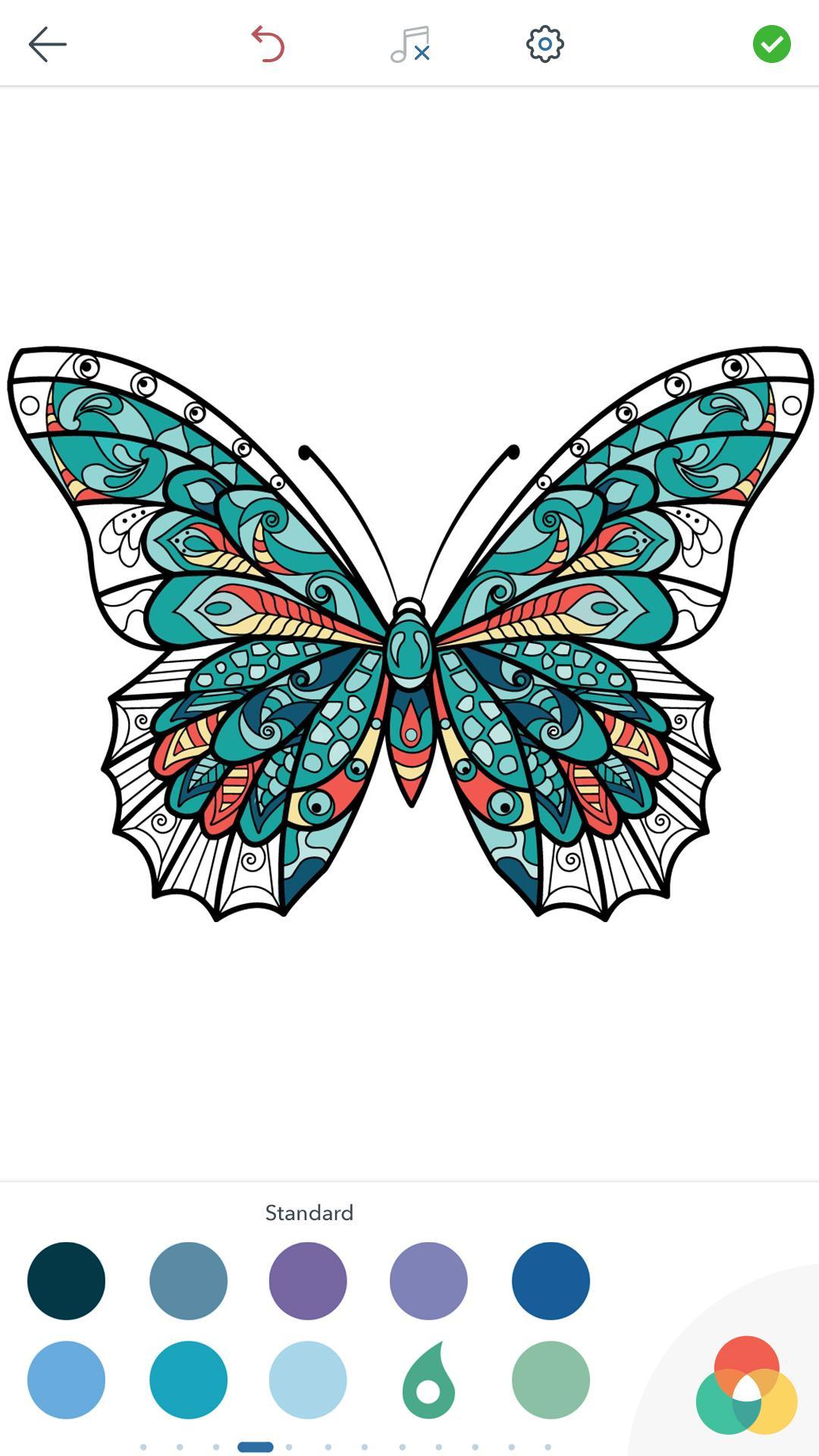 Mariposa para Colorear Adultos for Android - APK Download
