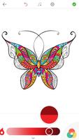 Adult Butterfly Coloring Pages screenshot 2