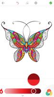 蝴蝶 牌 成人著色本 - 色遊戲 截圖 2