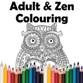 Adult &amp; Zen Colouring icon