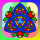 Adult Coloring Book FREE-icoon