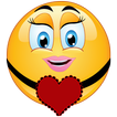 ”Love Emoji & Romantic Emoticon