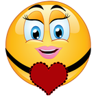 Love Emoji & Romantic Emoticon icône