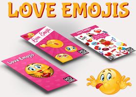 Love Emoji & Romantic Emoticon capture d'écran 3
