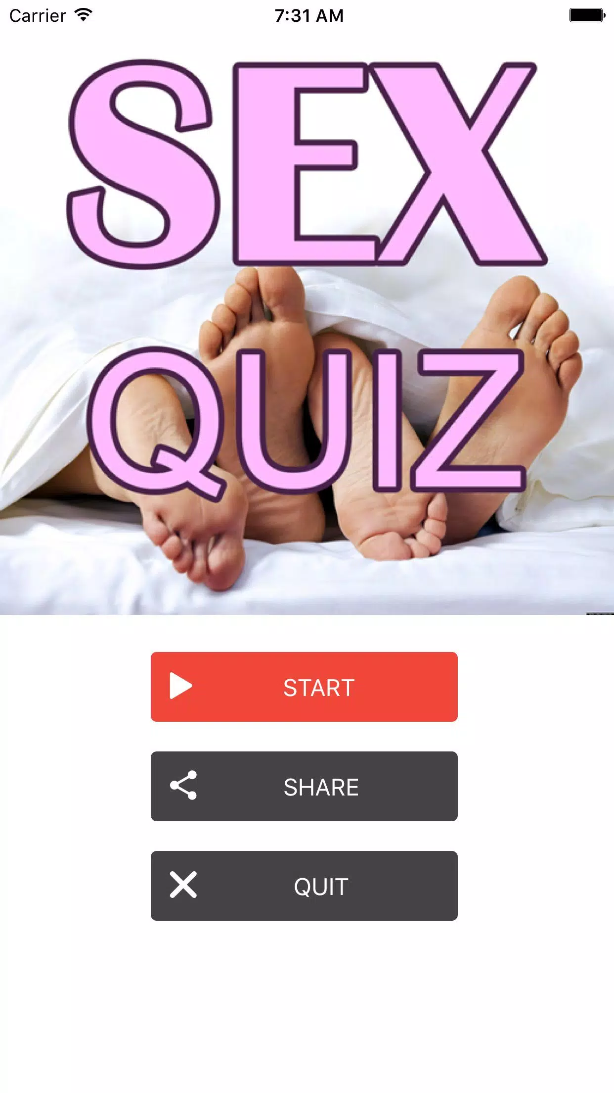Quiz seks Sex Education