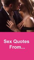 Sex Quotes 18+ Affiche