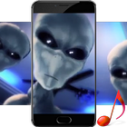 Aliens Watching You Live Video Wallpaper icône