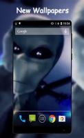 Aliens Watching You Live Video Wallpaper Affiche