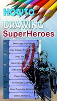 Easy How to Draw Super Hero Characters capture d'écran 1