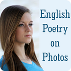 English Poetry on Photos Zeichen