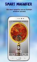 Magnifier Glass Flashlight 2018 تصوير الشاشة 2