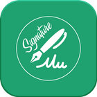 Créateur de signature icône