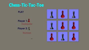 Chess tic tac toe capture d'écran 2