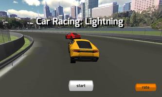 Car Racing: Lightning Affiche