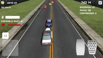 Police Highway Chase 3D capture d'écran 2