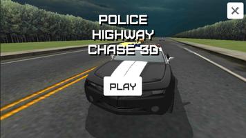 Police Highway Chase 3D capture d'écran 3