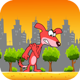 angry dog adventure أيقونة