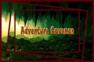 Adventure Caveman الملصق