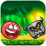 Crazy Red Ball أيقونة
