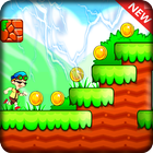 Adventure Mr bean run jungle Games أيقونة
