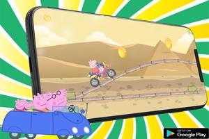 pepa happy pig car race 截圖 3