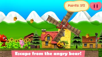 Adventure Pig Game: Battle Run Screenshot 1