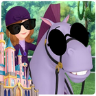 princes sofia ride first horse game icône