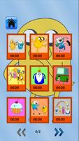 Adventure Time Sliding Puzzle imagem de tela 1