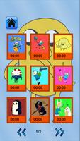 Adventure Time Sliding Puzzle imagem de tela 2