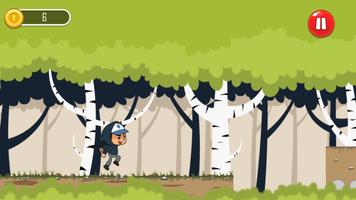the adventure runningboy الملصق